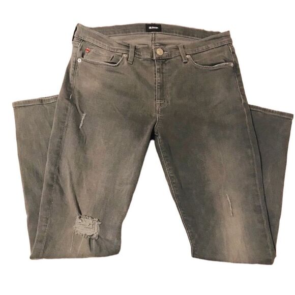 Hudson Jeans- Women’s Krista Ankle Skinny Jeans Distressed Stormy Horizon, Sz 31 - Picture 2 of 13